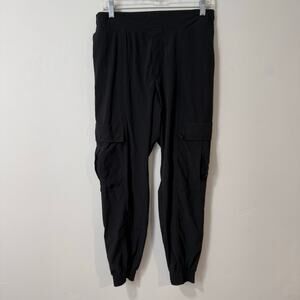 Athleta Women's Pants‎ Cargo Chelsea Utility Jogger Black Athleisure Unlined 6